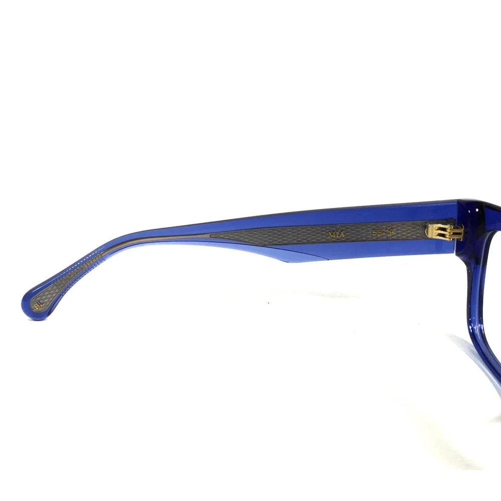 Alfred Kerbs Eyeglasses Frames MIA BL Translucent Blue Square Full Rim 53-19-145